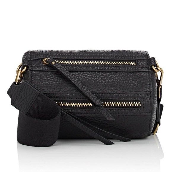 Barneys New York Handbags - Barney’s New York mini pebbled leather duffle bag